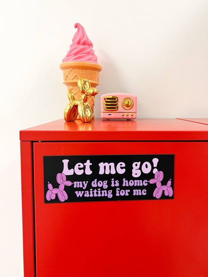 Dog parent car magnet, UV resistant + removable perfect for gift stores