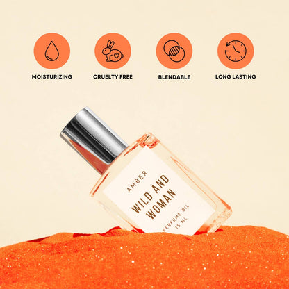 Amber Perfume Oil Fragrance Wild and Woman