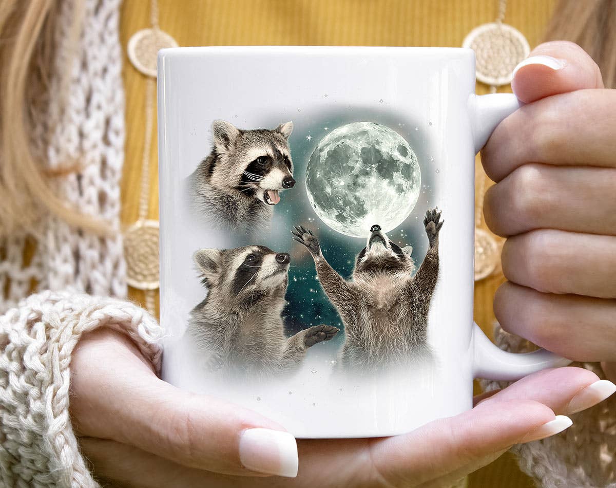 Funny Raccoon Mug