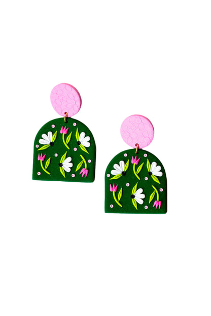 Clay Earrings for women