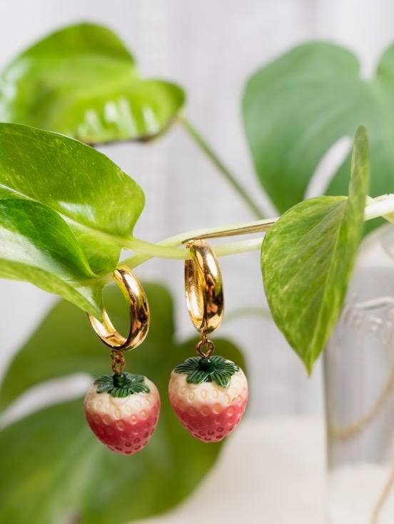 Strawberry Earrings 
