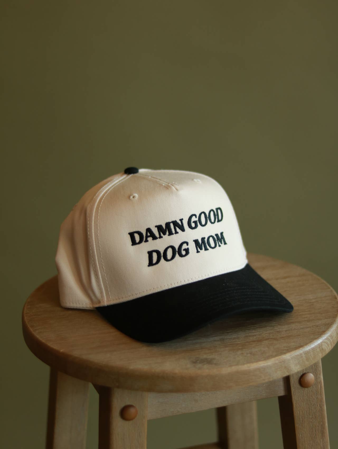 Damn Good Dog Mom hat