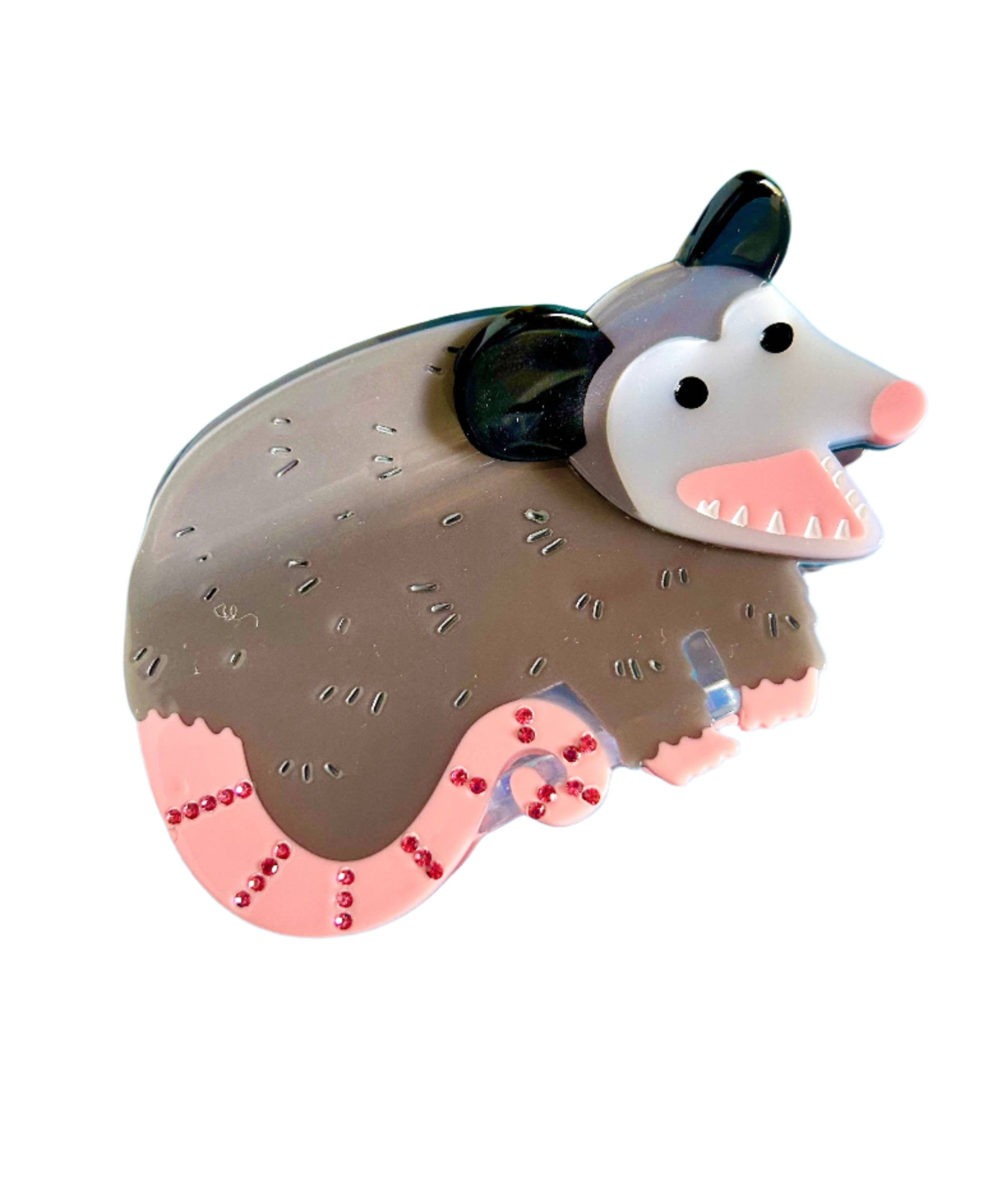 Opossum Hair Clip