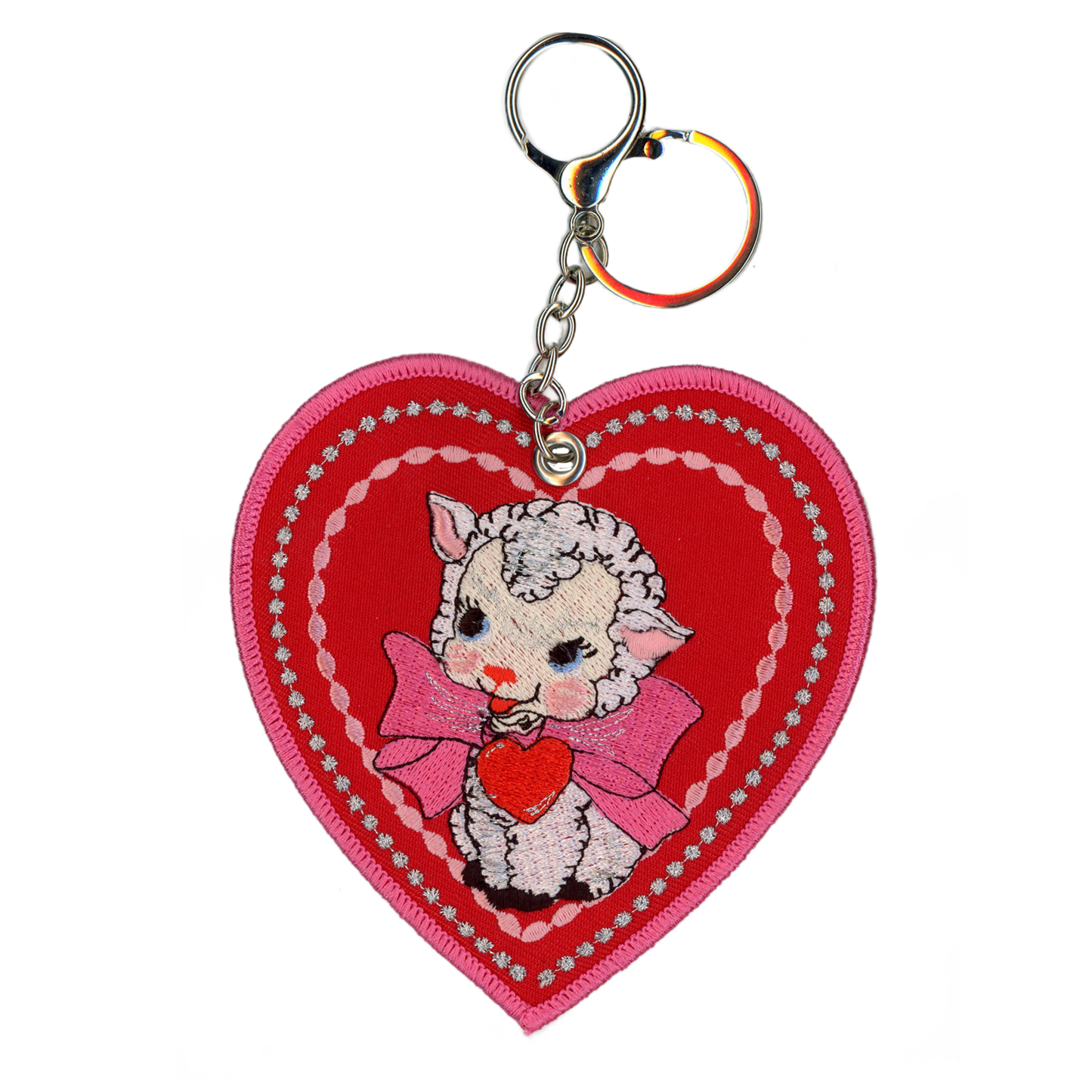 Sheep Keychain Bag Charm