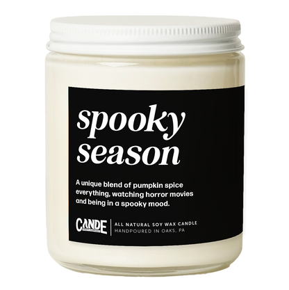 Spooky Season Halloween Candle