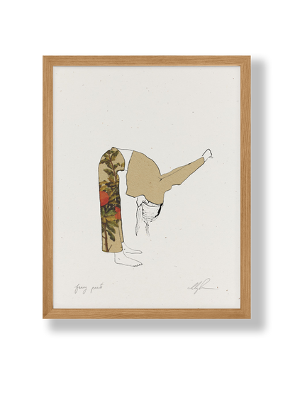 Fancy Pants Art Print