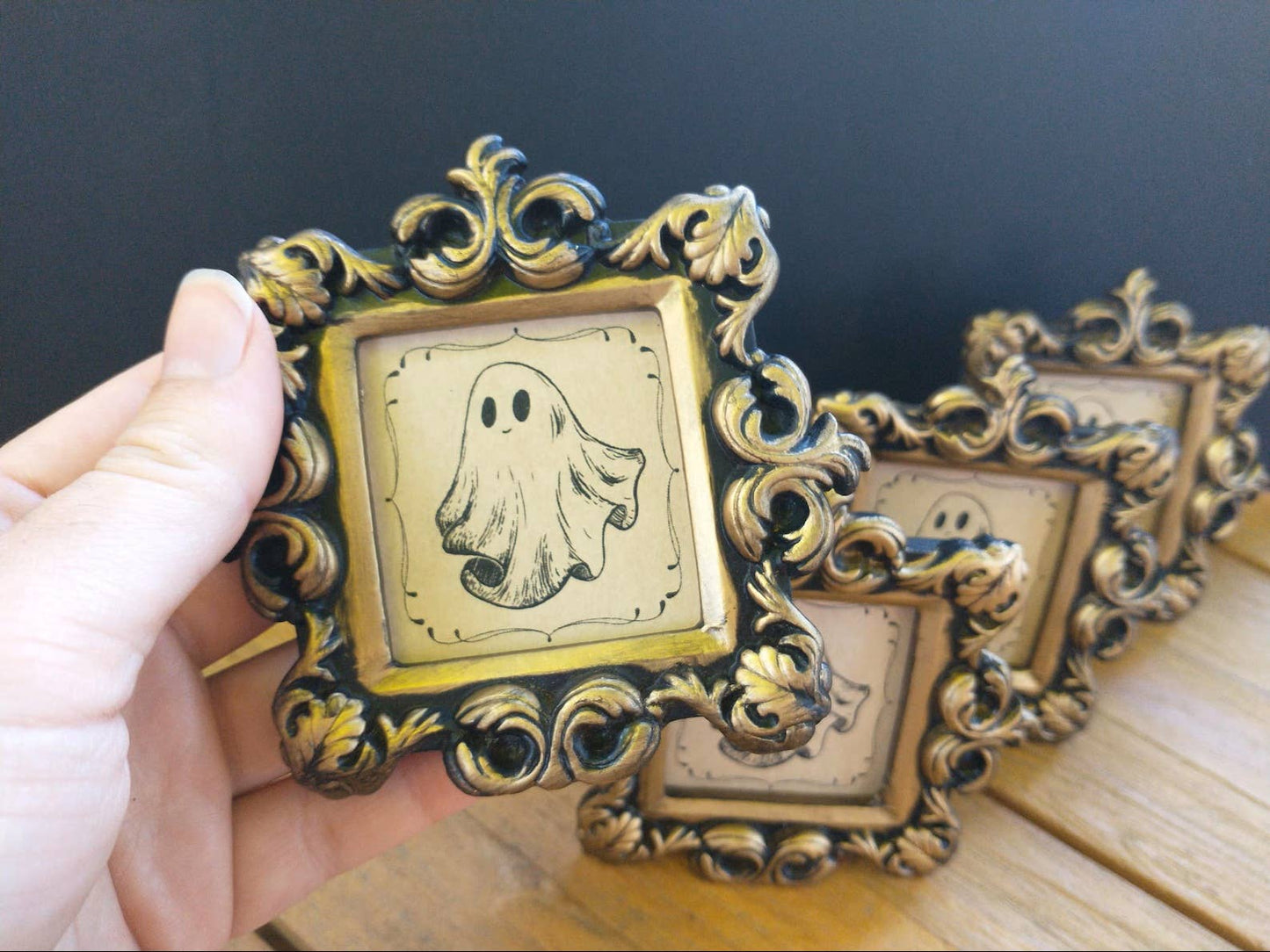 Mini Vintage Framed Ghost Print