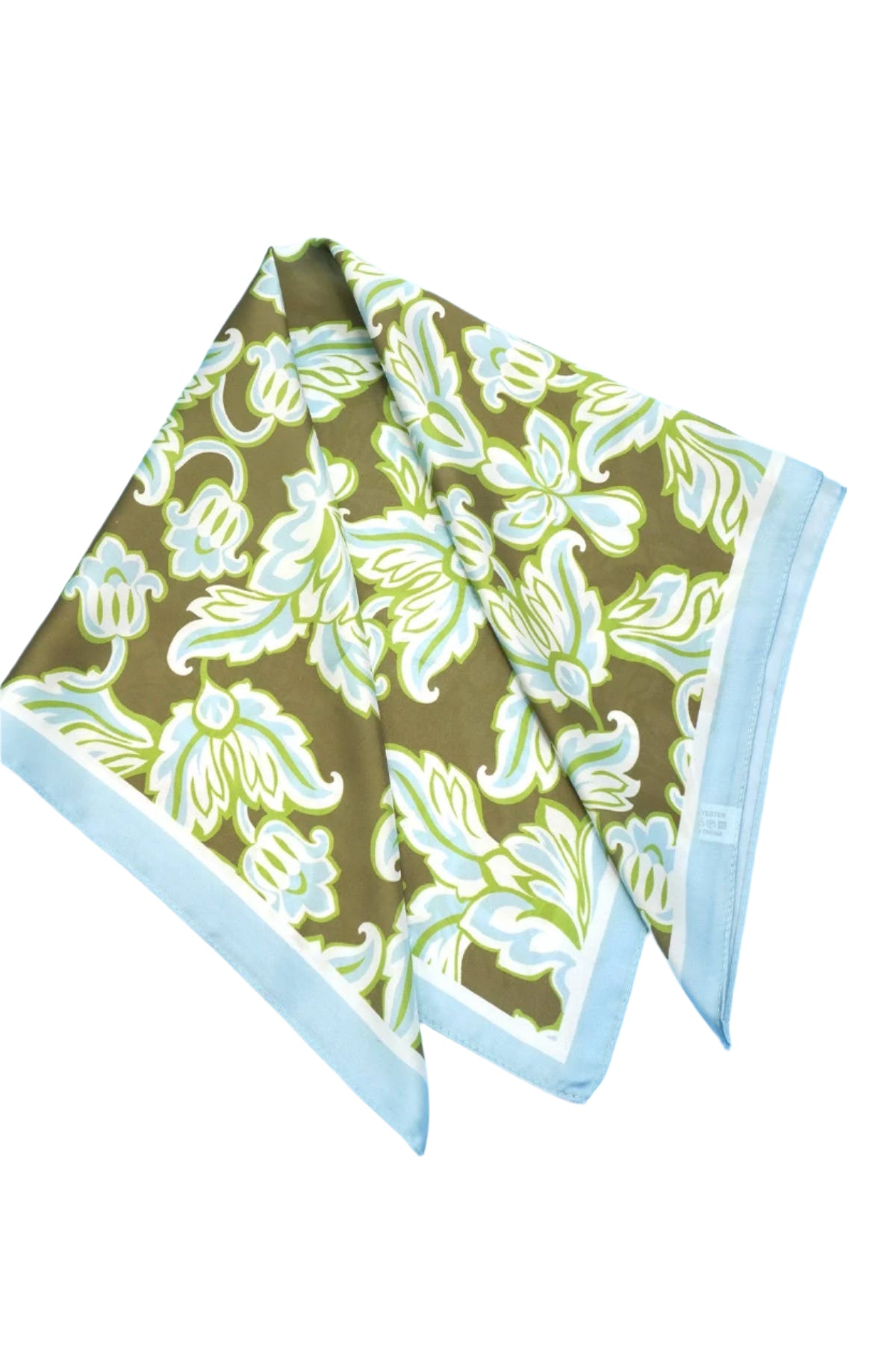 Green Bandana Head Wrap 