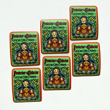 PROTECTOR & COLLECTOR STICKER