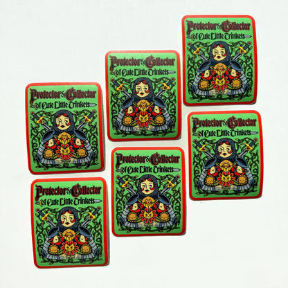 PROTECTOR & COLLECTOR STICKER