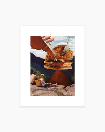 Syrup River Art Print