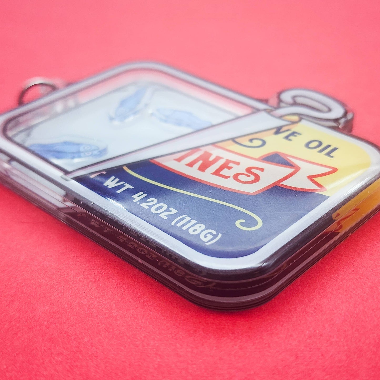 Sardines Shaker Keychain
