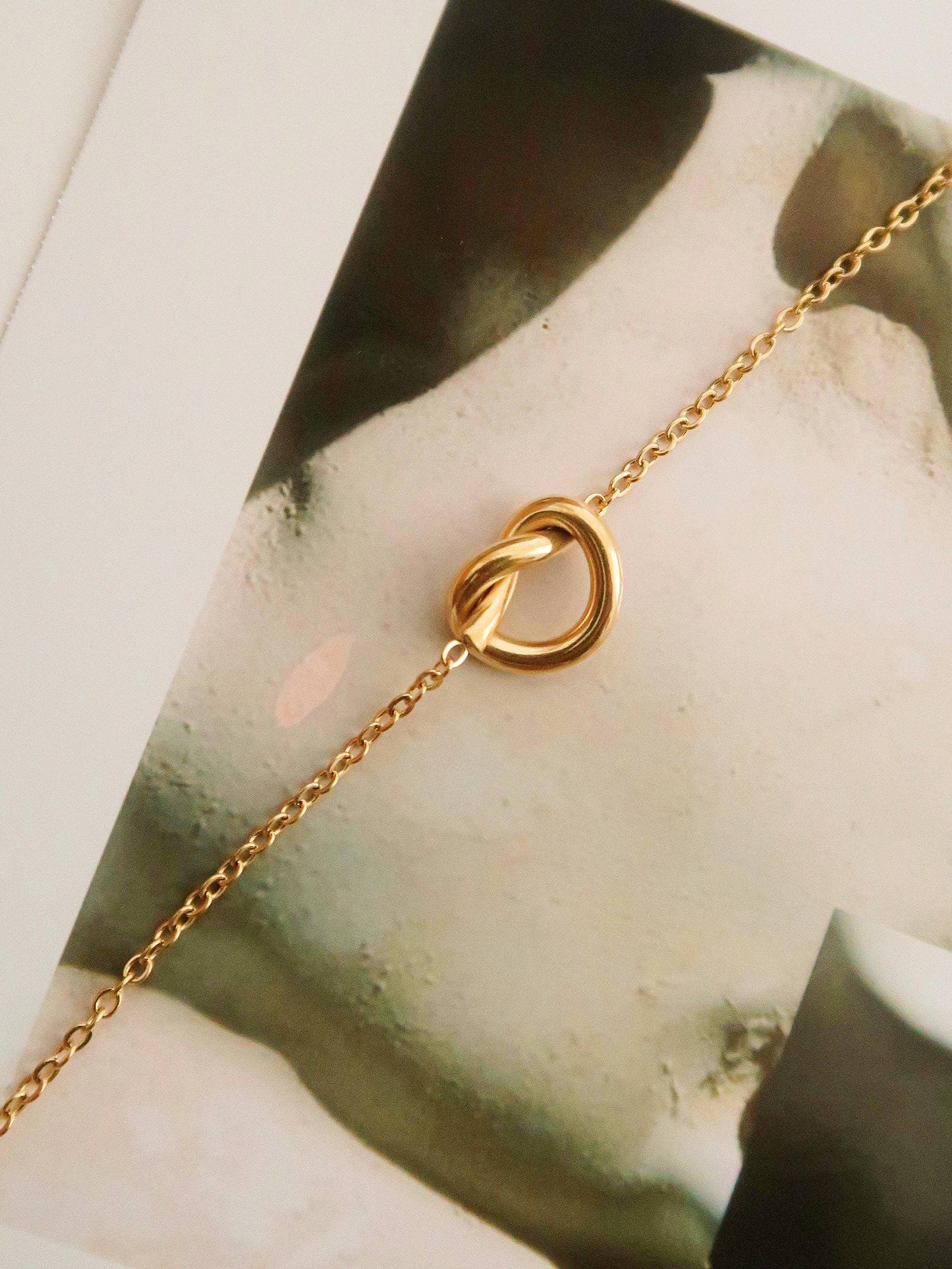 Aimee 18K Gold Yellow Gold Petite Heart Necklace