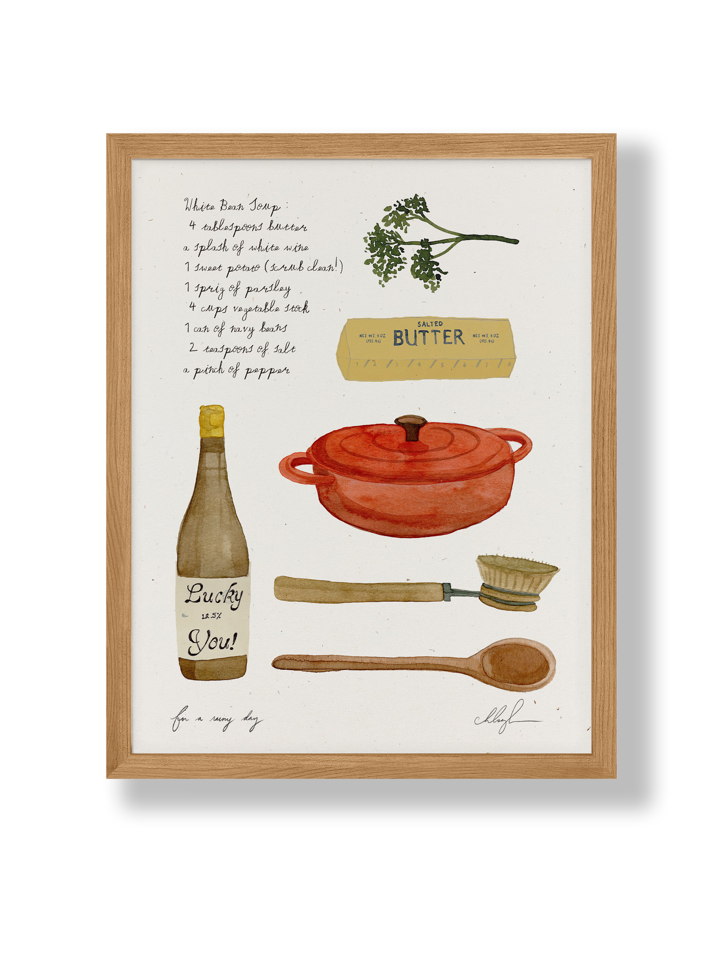 For A Rainy Day Art Print