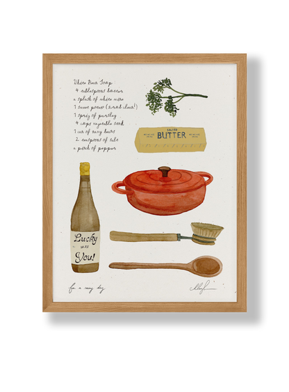 For A Rainy Day Art Print