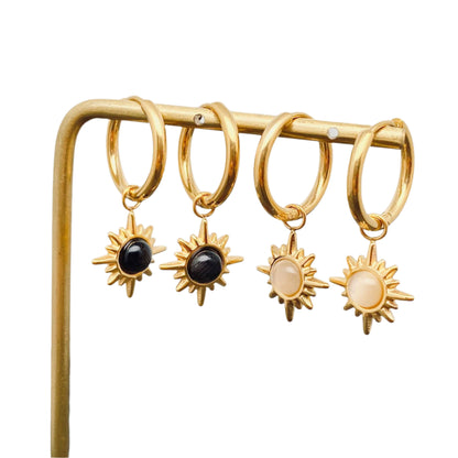 Sun Huggie Earrings