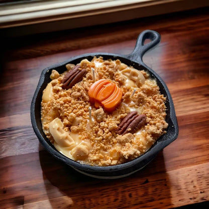 Pumpkin Pecan Waffles Iron Skillet Candle 8 oz