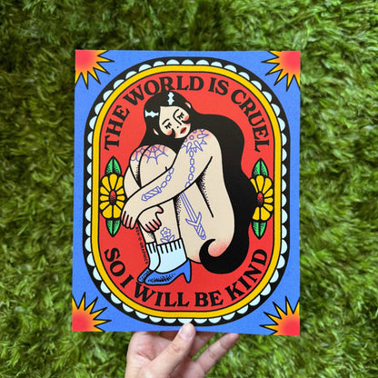 CRUEL KIND PRINT