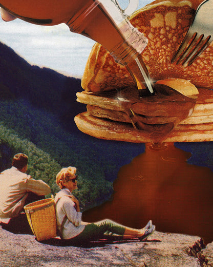 Syrup River Art Print