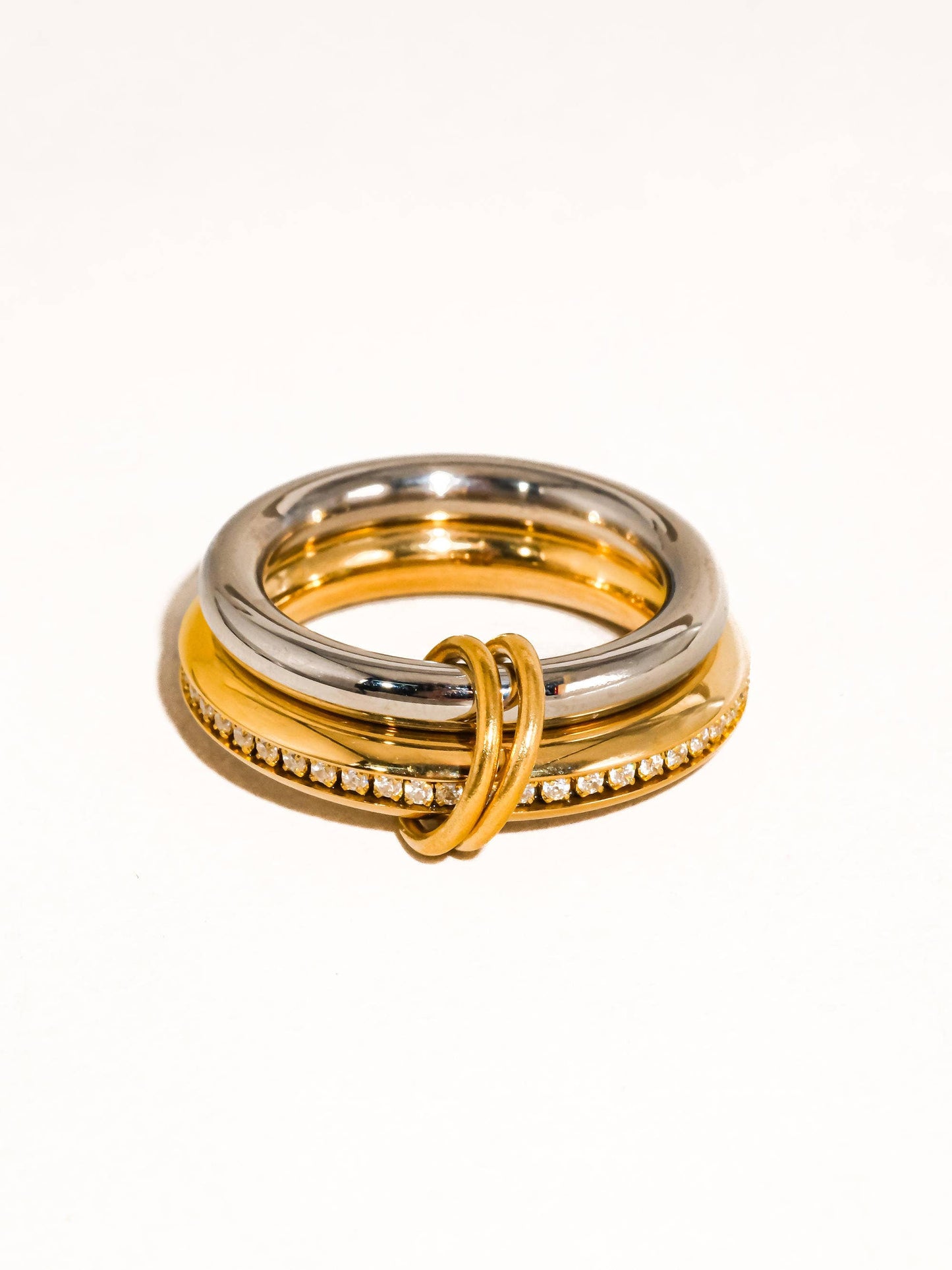 Bayard 18K Gold Multi Stack Band Ring