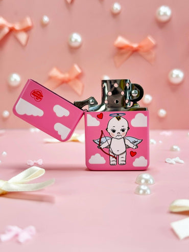 Vintage-style refillable lighter for gift stores