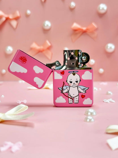 Vintage-style refillable lighter for gift stores