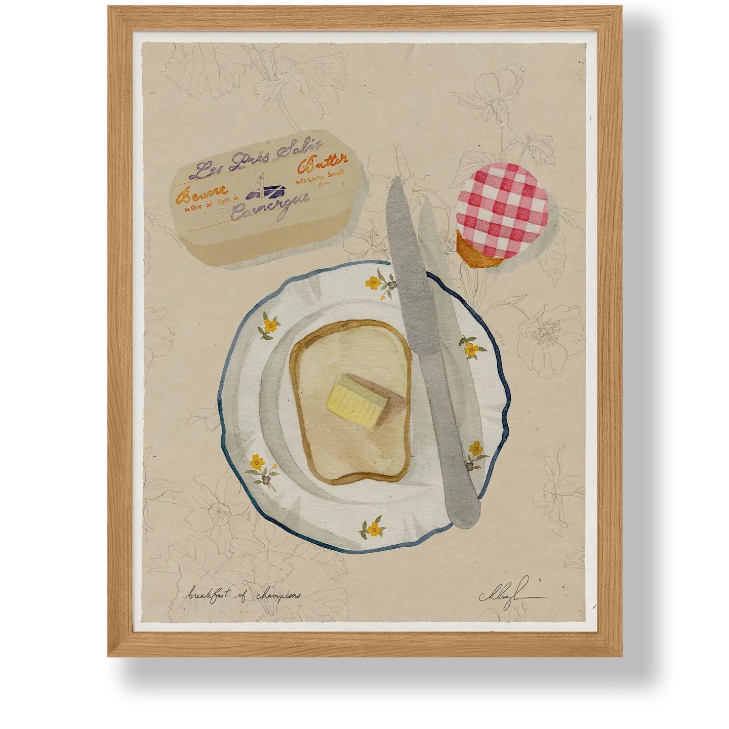 Breakfast of Champions Art Print