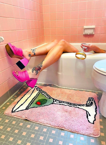 Martini Bath Rug