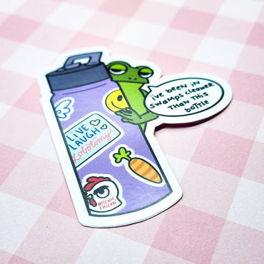 Crusty Bottle Vinyl Sticker