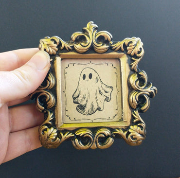 Mini Vintage Framed Ghost Print