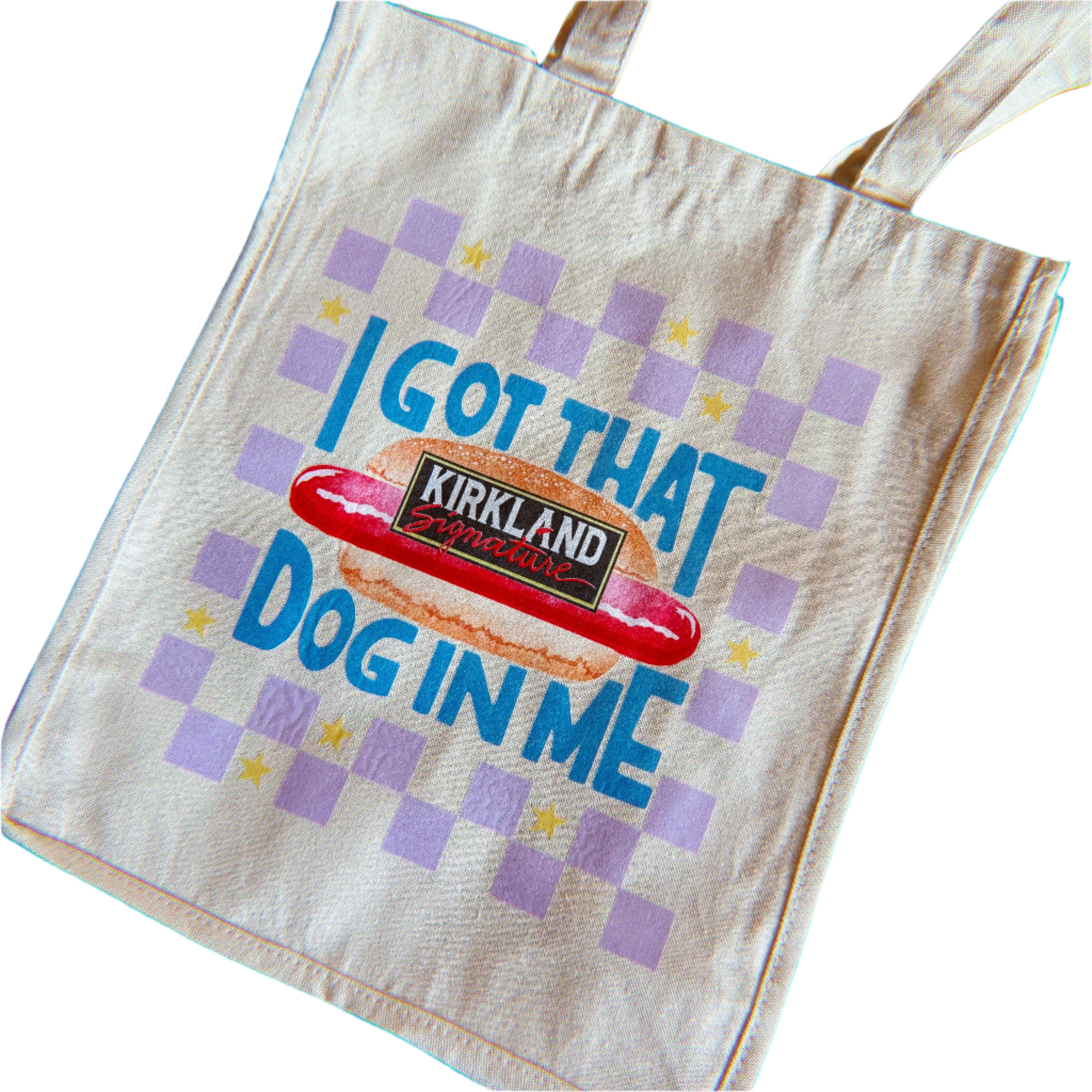 Hotdog tote bag