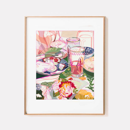 Brunch Party Art Print