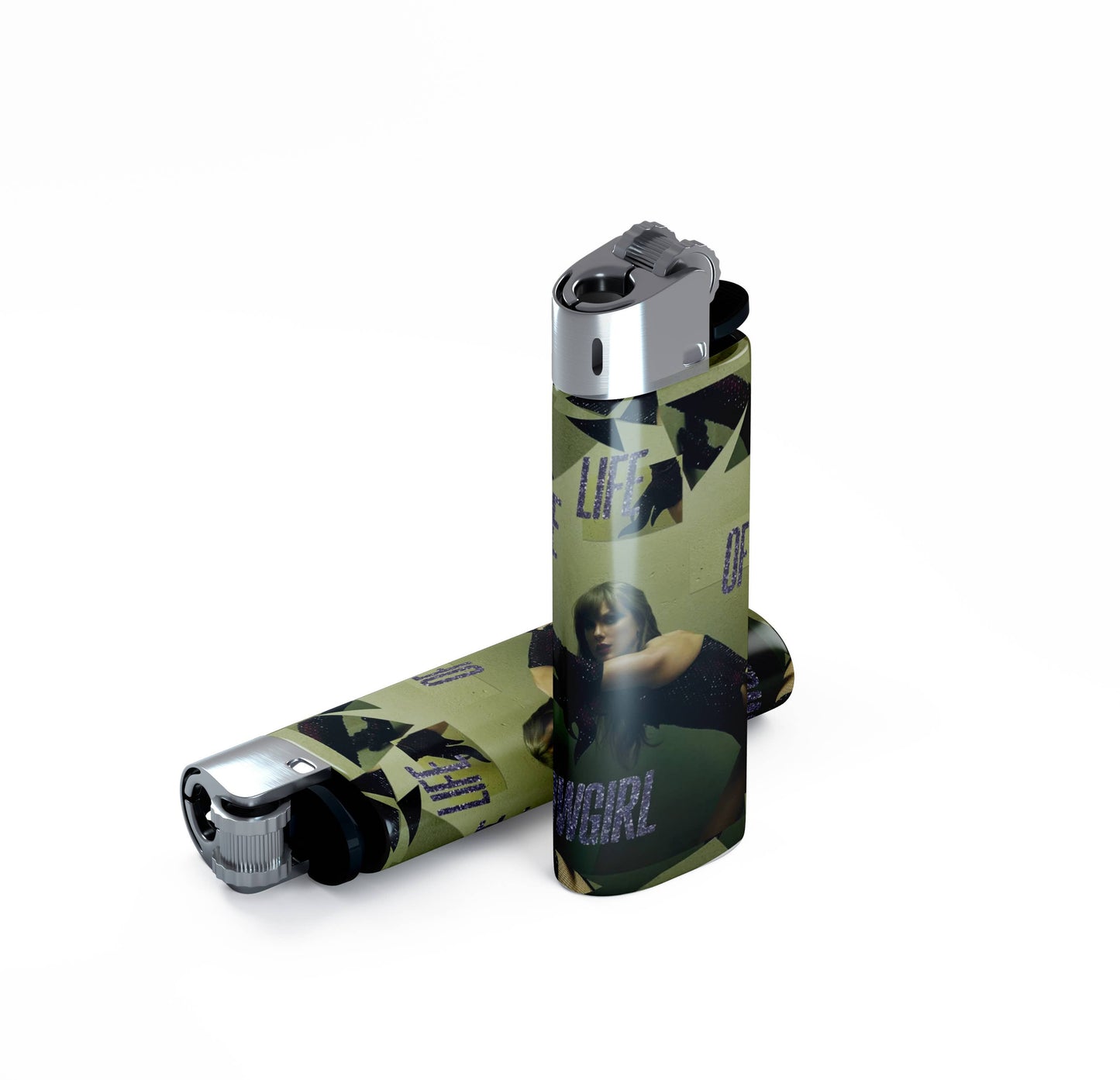 Taylor Swift The Life Of A Showgirl Abstract Lighter: Lighter Only