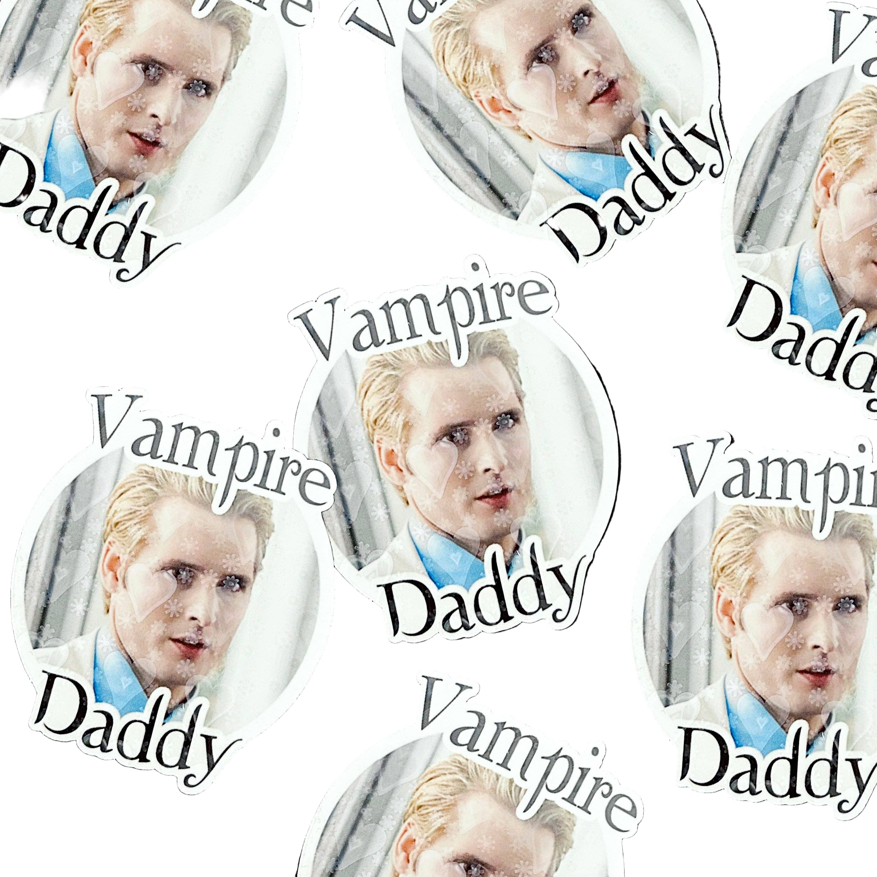 Vampire Daddy Holographic Vinyl Sticker Twlight Gift Shop Knoxville 