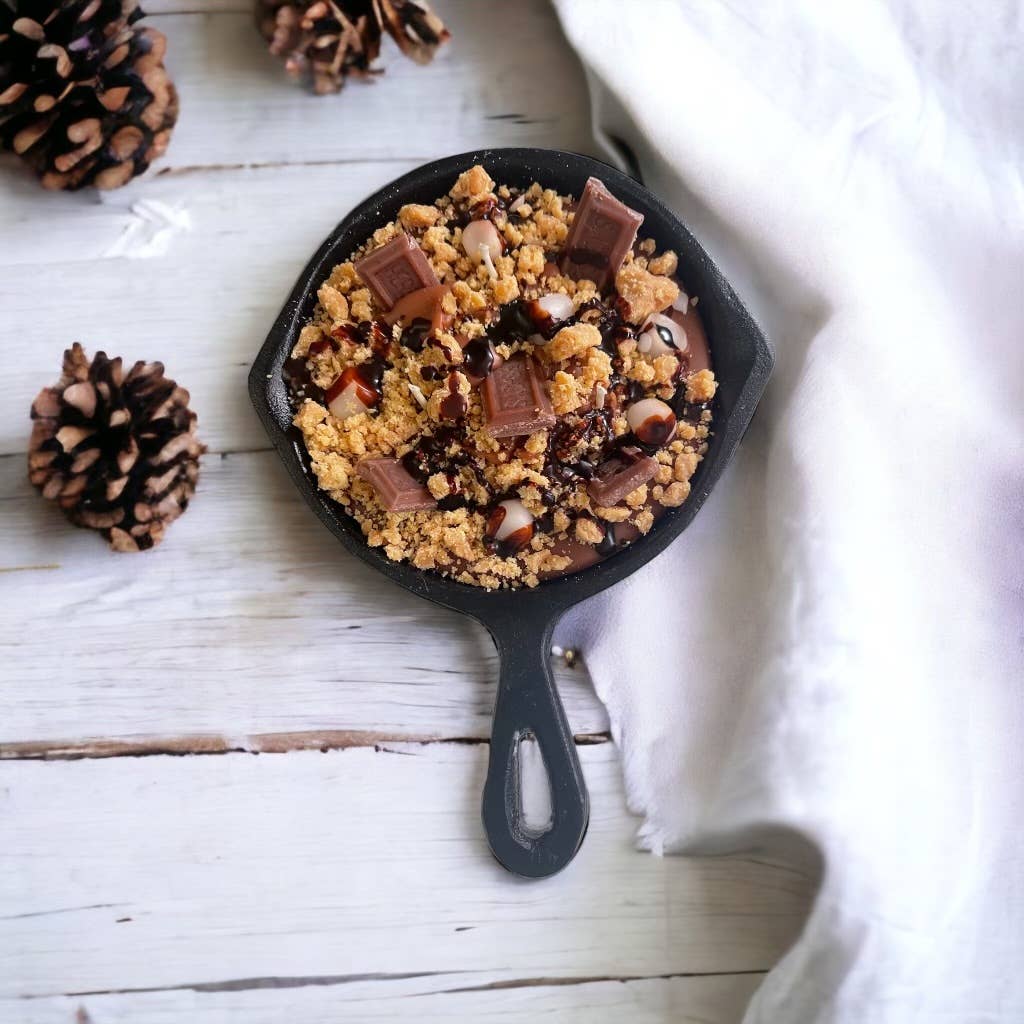 Smores Iron Skillet Candle 8 oz