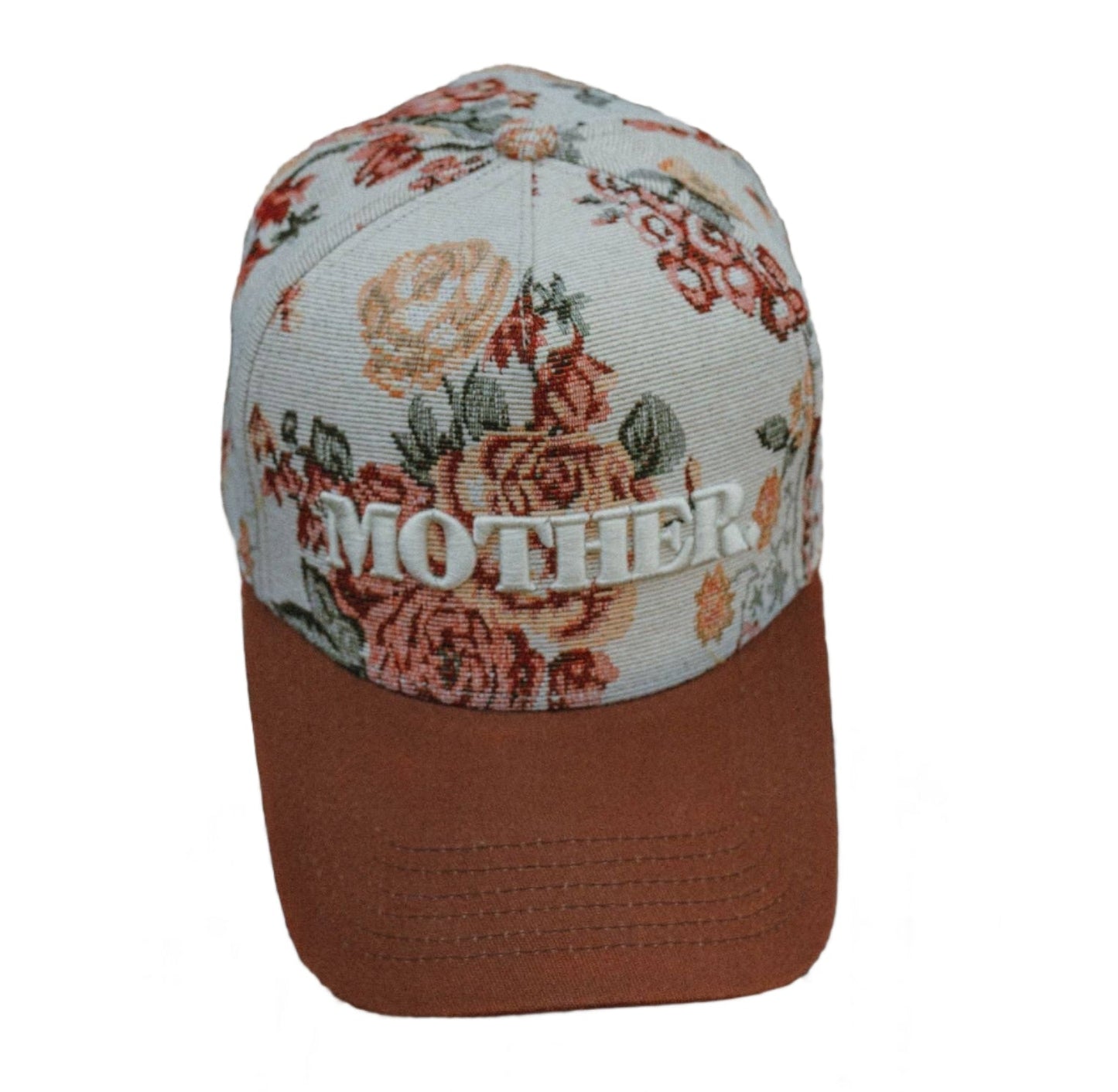 Mother Floral Embroidered Hat