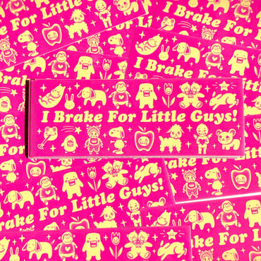 LITTLE GUYS BUMPER STICKER