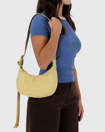 Small Nylon Crescent Bag Butter Baggu
