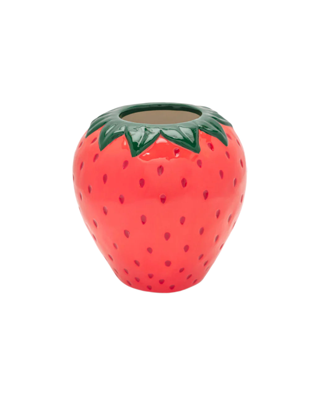 Strawberry Flower Vase 