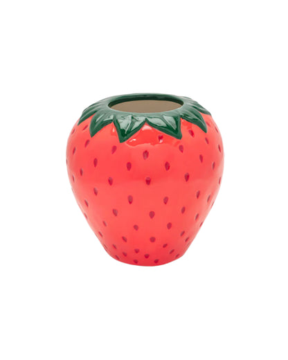 Strawberry Flower Vase 