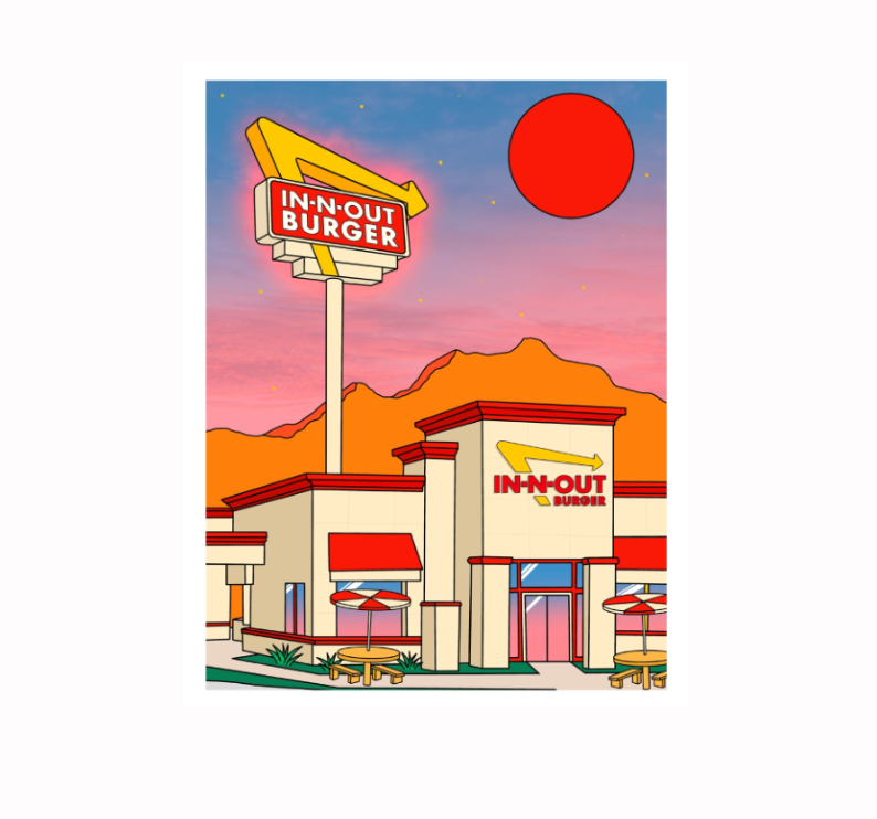 IN N OUT Print for Wall 