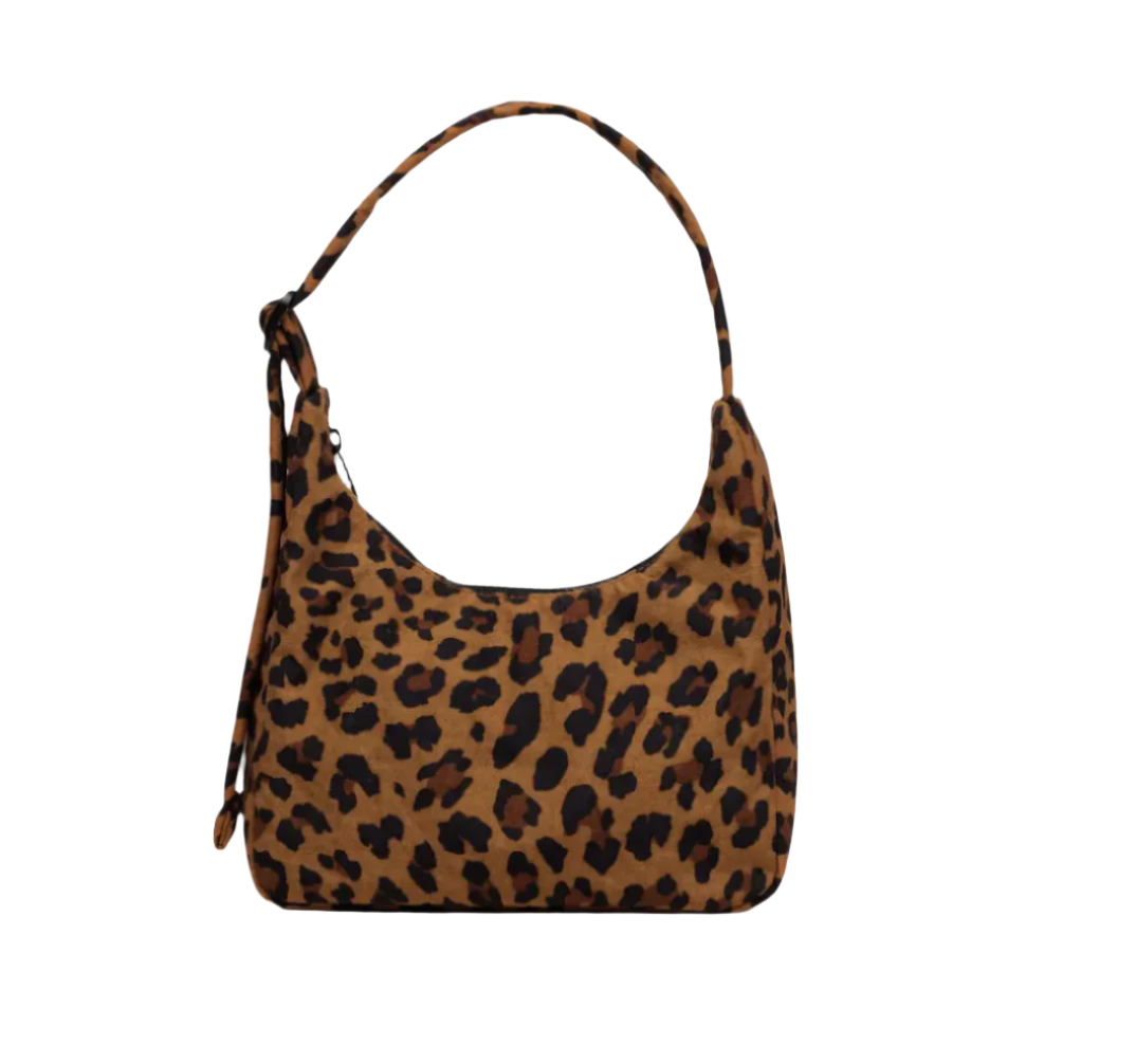 Leopard Mini Shoulder Bag Baggu 