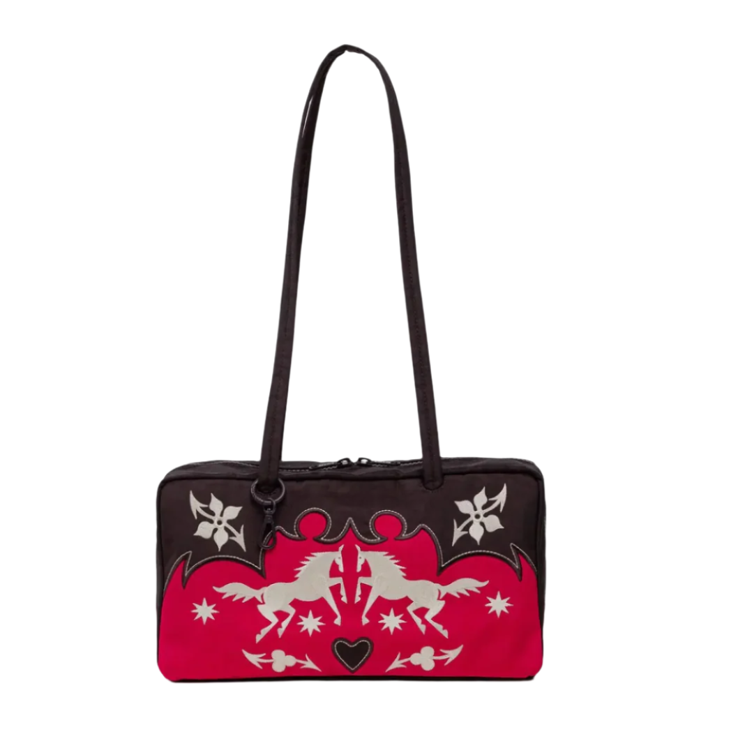 Baggu Bowler Bag Western Applique