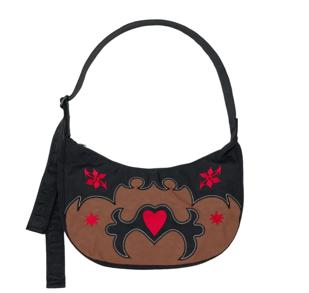 Baggu Medium Crescent Western Applique