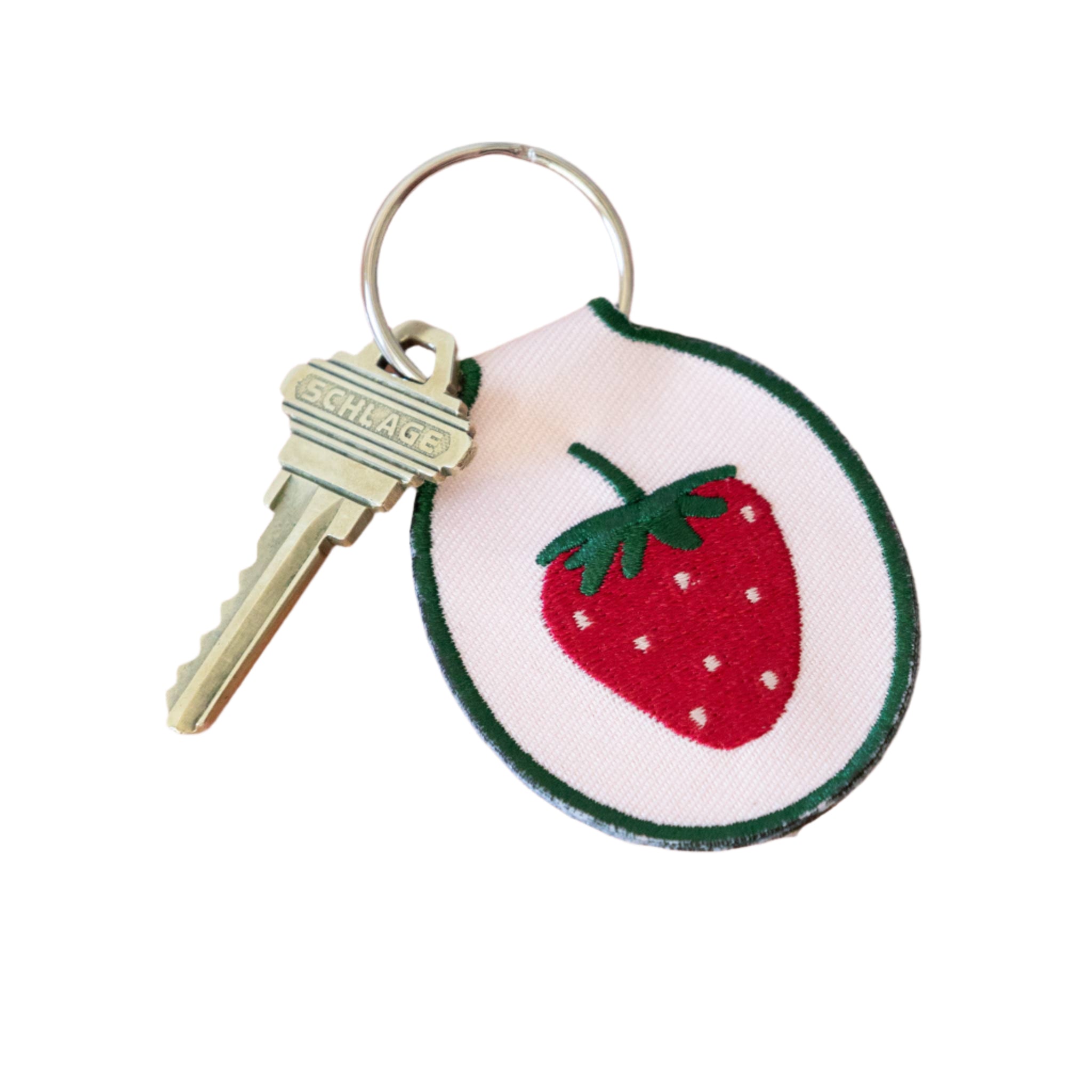 Strawberry Keychain 