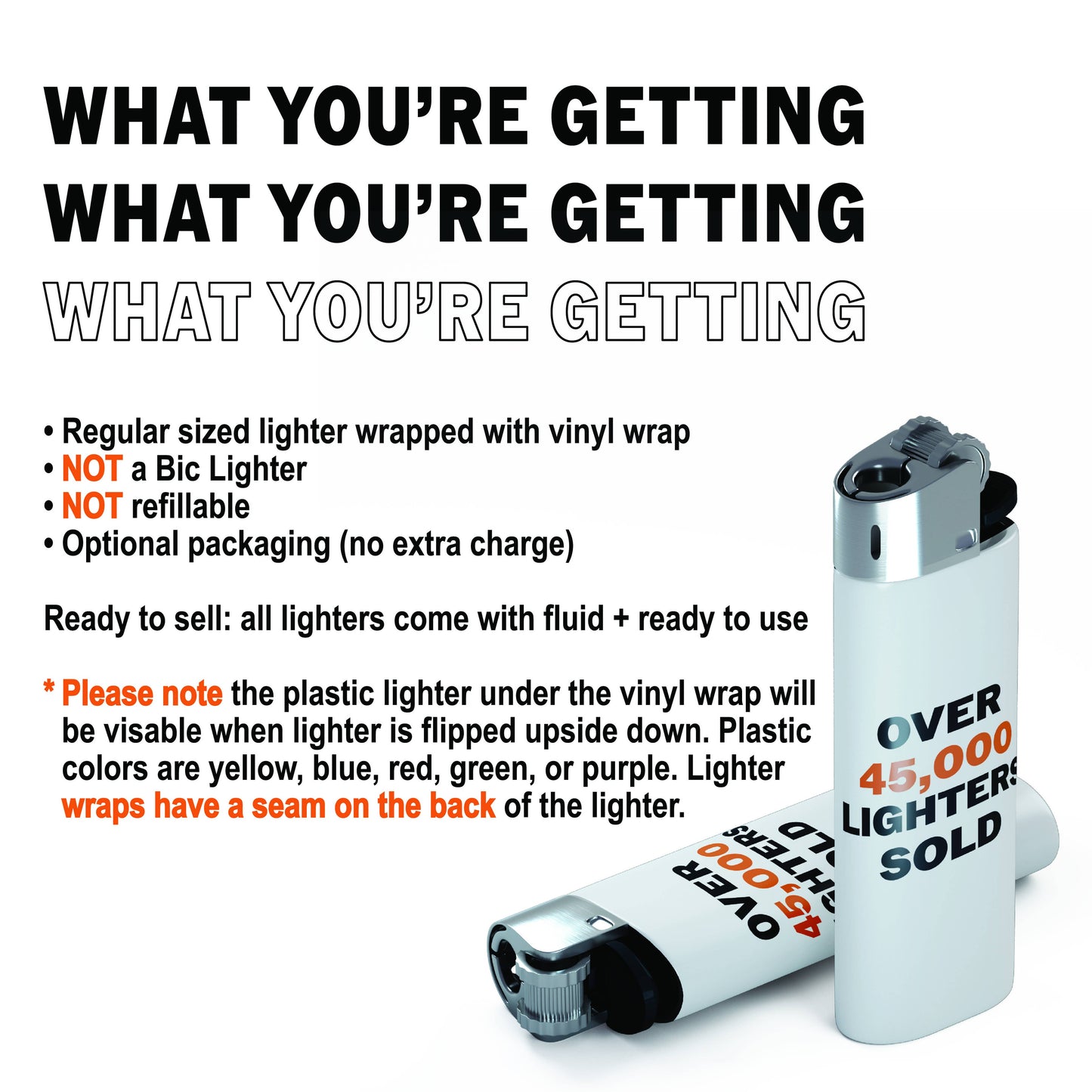 White Chicks Lighter: Lighter Only