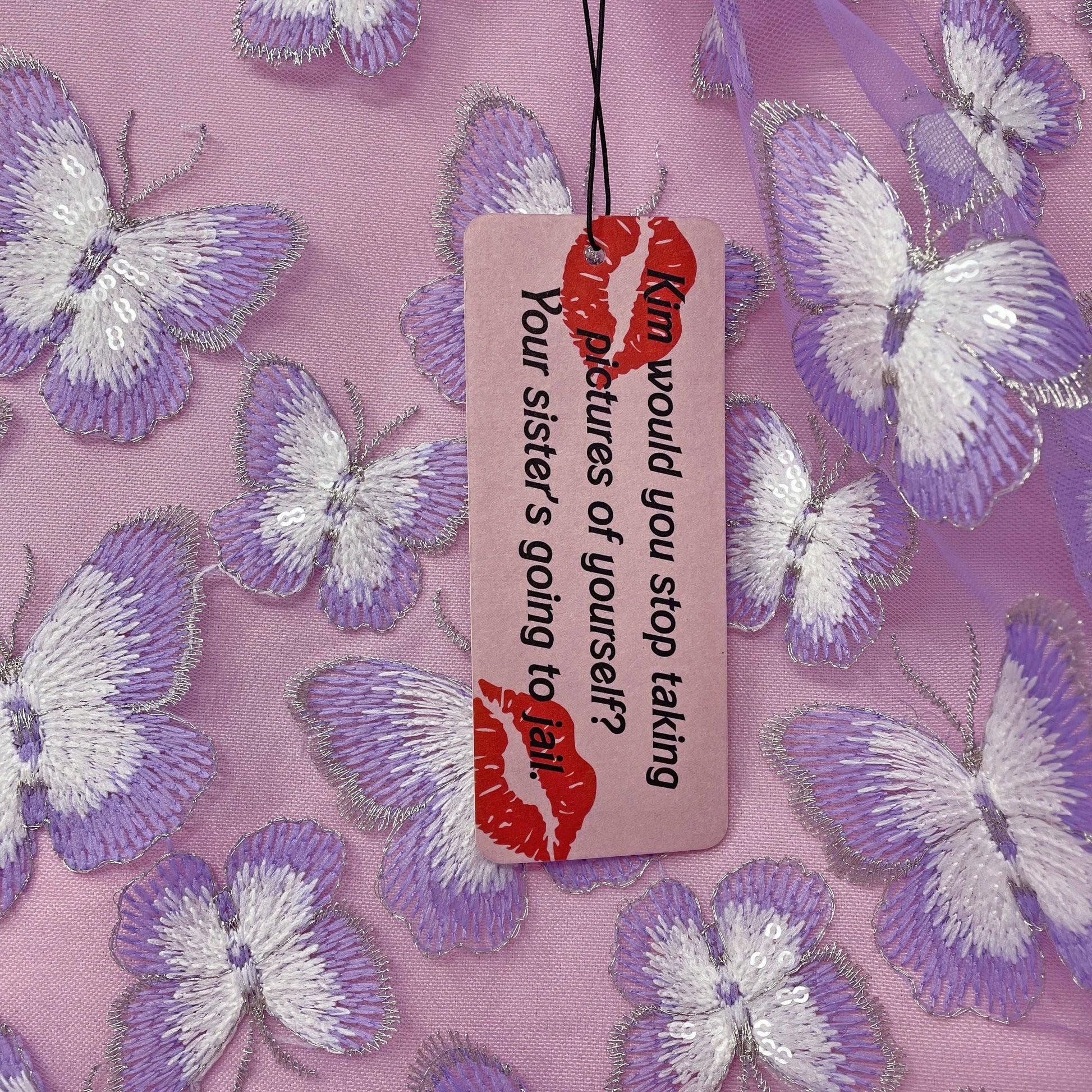 Reality TV quote air freshener for car or room