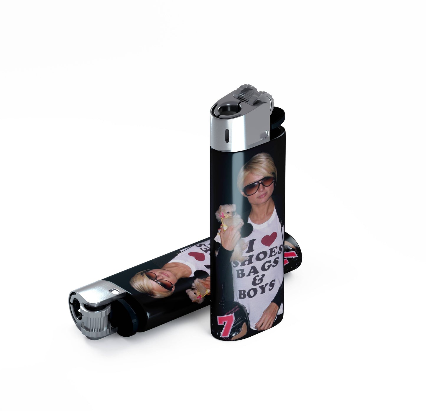 Paris Hilton Shoes Bags & Boys Shirt Lighter