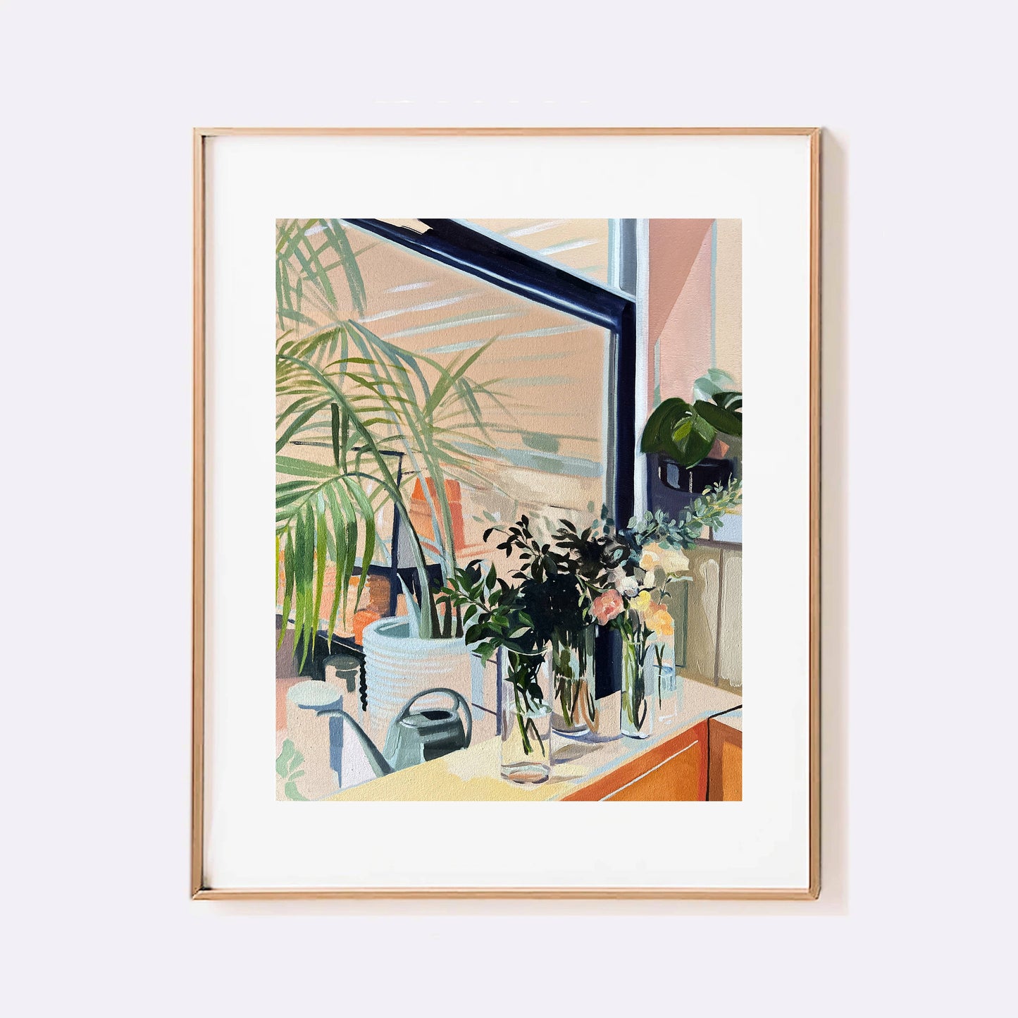 Brooklyn Plant Shop Art Print