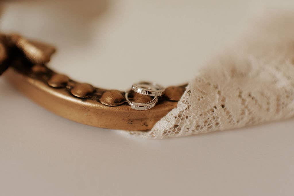 Diana Diamond Hoops: Gold